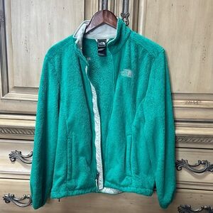 The North Face Teal Fleece Jacket